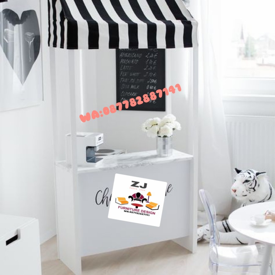 Gerobak unik multifungsi kayu jati belanda - semua warna, All Size